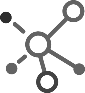 community icon symbol b/w